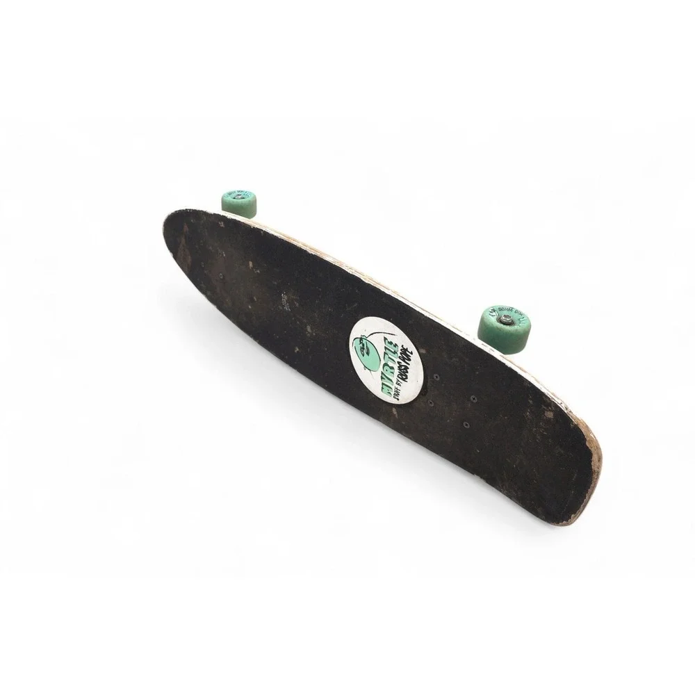Vtg Myrtle Stuff‎ Russ Pope Skateboard Rare 58mm Complete Rare Longboard Artist